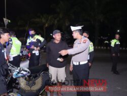 Polres Kediri Amankan Belasan Kendaraan Tak Penuhi Standar dalam patroli skala besar