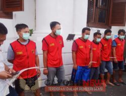 Pembobol gudang Masker milik PT. Berlin Sukses Terus (BST), berhasil diringkus team opsnal jatanras Polrestabes Surabaya.