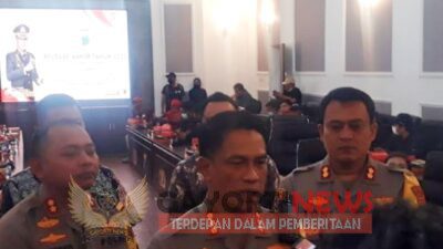 Release Akhir Tahun 2022 Polrestabes Surabaya. 