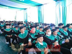 Bupati Labuhanbatu Hadiri Wisuda Sarjana Angkatan X Univa Kabupaten Labuhanbatu Tahun 2022