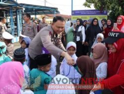 Polres Labuhanbatu Menerima Kunjungan TK.Raudlatul Athfal Rantauprapat Dalam Rangka Polsena