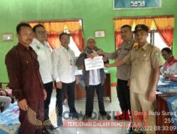 Pemerintah Batu Surau Salurkan BLT DD Tahap Terakhir Tahun 2022