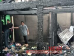 Kebakaran Rumah di Kampung Masjid Muaradua OKU Selatan