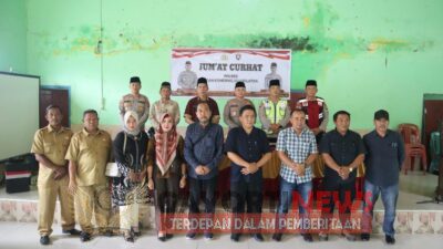 Kapolres OKU SELATAN Lakukan Kegiatan Jum’at Curhat Diaula Kantor Kecamatan Tiga Dihaji