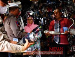 Polres Madiun Kota Sosialisasikan Larangan Penggunaan Knalpot Brong