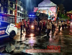 Polres Tanjung Perak Cegah Gangguan Kamtibmas ,Optimalkan Patroli Malam