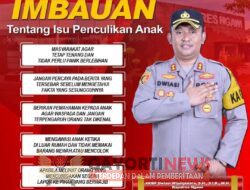 Isu Penculikan Anak,Membuat Warga Khawatir,Ini Himabauan Kapolres Ngawi