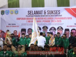 Bupati Labuhanbatu Hadiri Pelantikan Pengurus Besar HM IKLAB Raya