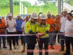 PT.NHM Resmikan Pabrik Pengolahan Limbah Metode Dry Stack Tailing