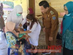 Pemdes Desa N4 Aek Nabara Laksanakan Sub-PIN Polio Tahun 2023