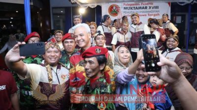 Lahirkan Ide dan Gagasan, Pesan Ganjar Kepada Delegasi Jateng di Muktamar Pemuda Muhammadiyah