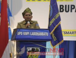 Bupati Labuhanbatu Hadiri Pelantikan Pengurus DPD-KNPI Kabupaten Labuhanbatu Periode 2022-2025