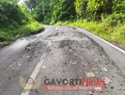 Jalanan Pulau Lembeh Rusak Parah, Pemerintah Kota Diam Saja