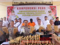 Polres Langkat Tangkap 2 Pelaku Tindak Pidana Narkotika Dengan Barang Bukti 1Kg Narkotika Jenis Sabu-Sabu, 233 Kg Daun Ganja Kering