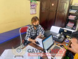 Korban kericuan Di New Bintang Palapa Melaporkan Ke Polsek Krian Wilayah Sidoarjo
