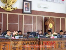 Bupati Labuhanbatu Hadiri Pemberhentian dan Pengusulan Calon Wakil Ketua DPRD Kabupaten Labuhanbatu