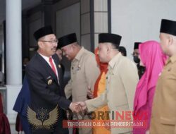 Bupati Labuhanbatu Selatan Lantik Sejumlah Pejabat Pimpinan Tinggi Pratama di Lingkungan Pemkab Labuhanbatu Selatan