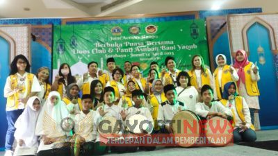 Buka Puasa Bersama oleh 6 Organisasi Lions Club Surabaya Dengan Panti Asuhan Bani Yaqub Berlangsung Sangat Meriah