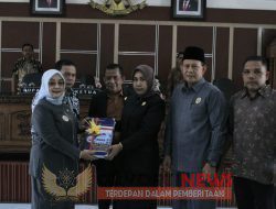 Sidang Paripurna, Bupati Labuhanbatu Sampaikan LKPJ Ta.2022