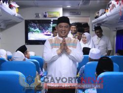 Bupati Labuhanbatu Dampingi Perjalanan Calhaj Menuju Asrama Haji Medan