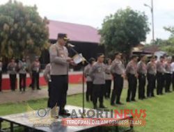 Polresta Deli Serdang Gelar Apel Polisi RW Di Lapangan Hijau Mako Polresta Deli Serdang