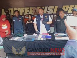 Polres pelabuhan Tanjung perak ungkap kasus manipulasi data elektronik