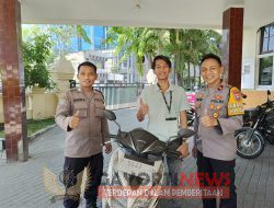 *Lupa parkir , Polsek Tegalsari Kembalikan Kendaraan ke Pemilik*