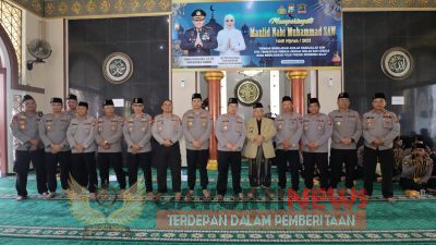 Polrestabes Surabaya Gelar Peringatan Maulid Nabi Muhammad SAW