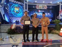 Satlantas Polres Blitar Raih Juara 1 Lomba Kampung Tertib Lalulintas