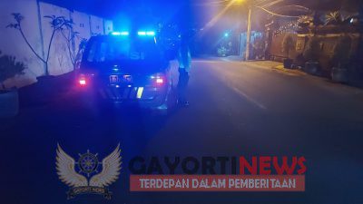 Polsek Denpasar Utara Gelar Blue light Patrol ,Antisipasi Kejahatan Saat Malam Hingga Dini Hari