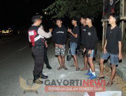 Rutin Gelar Patroli Gabungan Polres Bangkalan Antisipasi Balap Liar dan Tawuran Remaja 