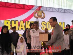 Wujudkan Pemilu Damai, Kaops Nusantara Cooling System Tebar 1.500 Paket Sembako di Tasikmalaya