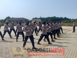 Jelang Pemilu 2024, Polwan Polres Kubu Raya Mantapkan Ilmu Beladiri Polri