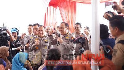 SSDM Polri Gelar Bakti Sosial, Bakti Kesehatan, Tanam Pohon dan Akan Bangun Sekolah SMA Taruna Bhayangkara di Gunung Sindur, Bogor