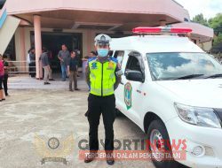 *Kasat Lantas Polres Sekadau IPTU Pandi, Pengawalan Jenazah Merupakan Tugas Kemanusiaan*