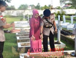 Upacara Ziarah Brimob Kalbar Dalam Rangka HUT Korps Brimob Polri