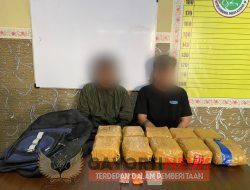 Pemuda di Kalbar Bawa 10 Kilogram Sabu dari Malaysia Ditangkap Tim Interdiksi Gabungan