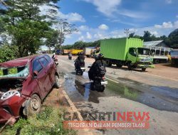 Tabrakan Maut di Jalan Trans Kalimantan, Satu Orang Tewas 