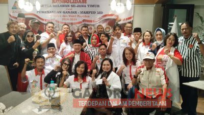 Konsolidasi pemenangan Ganjar Pranowo dan Mahfud MD Sebanyak 87 ketua organ relawan se-Jawa Timur merapat