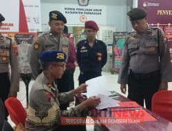 Polres Pamekasan Siagakan Personel 24 jam di Kantor KPU dan Gudang Logistik Pemilu 2024