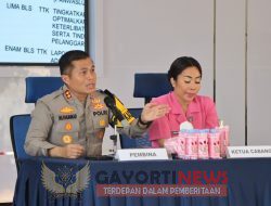 Kapolres Nganjuk Ajak Dukung Suami untuk Jaga Netralitas Selama Pemilu 2024,Tatap Muka Bersama Bhayangkari