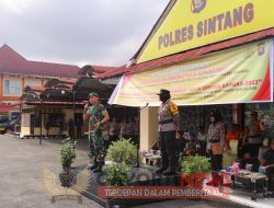 *Polres Sintang Laksanakan Apel Gelar Pasukan Operasi Lilin Kapuas 2023*