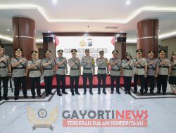 Kapolda Jatim Resmi Lantik Sejumlah Kapolres dan PJU