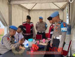 Subsatgas Propam Aktif lakukan pengecekan dan pemantauan Personel OMB Kapuas Polda Kalbar Dilapangan