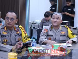 Wakapolda Kalbar Pimpin Kegiatan Anev Operasi Mantap Brata Kapuas 2024 polda Kalbar.