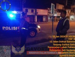 Polresta Deli Serdang Tingkatkan Patroli Blue Light, Cegah Kejahatan Di Malam Hari*