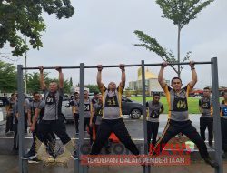 Pastikan Kesehatan Jasmani Personel OMB Kapuas 2024, Polda Kalbar lakukan Ujian Kesamaptaan dan Jasmani