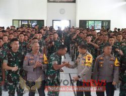 Mendapat bantuan pengamanan Pemilu, Ro Ops Polda-Polres Semarang gelar pelatihan.
