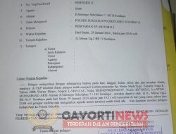 Nekadnya pelaku ranmor disurabaya