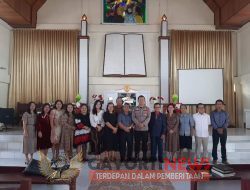 Pengamanan Gereja GKBI Silian Oleh Kasium Anggota Polsek Touluaan AIPDA Adri mokosolang